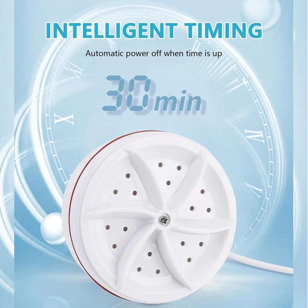 Mini Portable Turbo Washing Machine