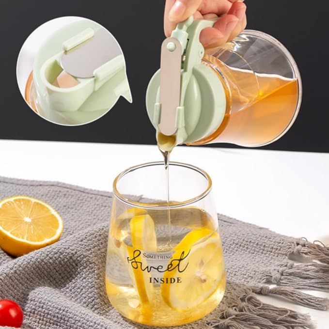 Easy Squeeze Syrup Dispenser Bottle – Ideal Honey & Syrup Bottle for Mess-Free Pouring | Perfect for Kitchen Use