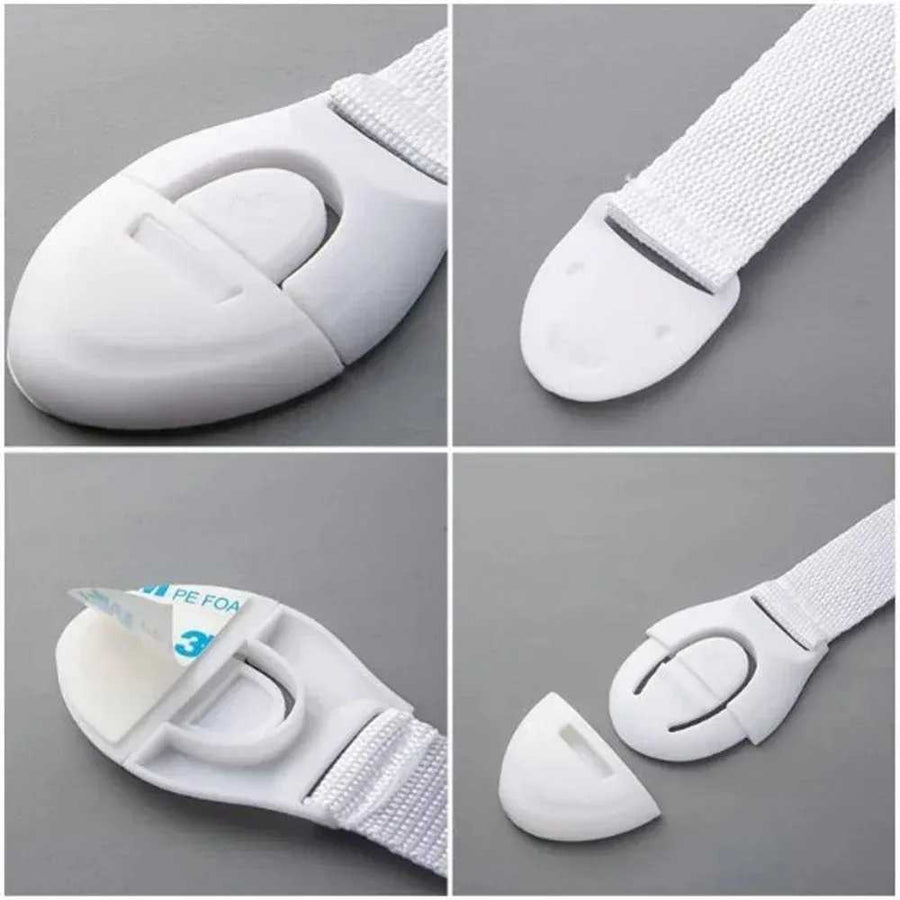 Child Safety Cabinet Lock Kids Security Protection Drawer Door Cabinet Lock Plastic Protection Baby Safety Door Lock