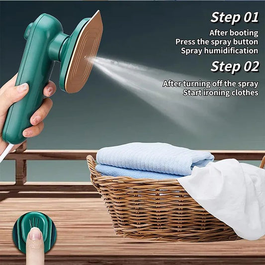 Mini Electric Handheld Garment Steamer – Portable Clothes Iron