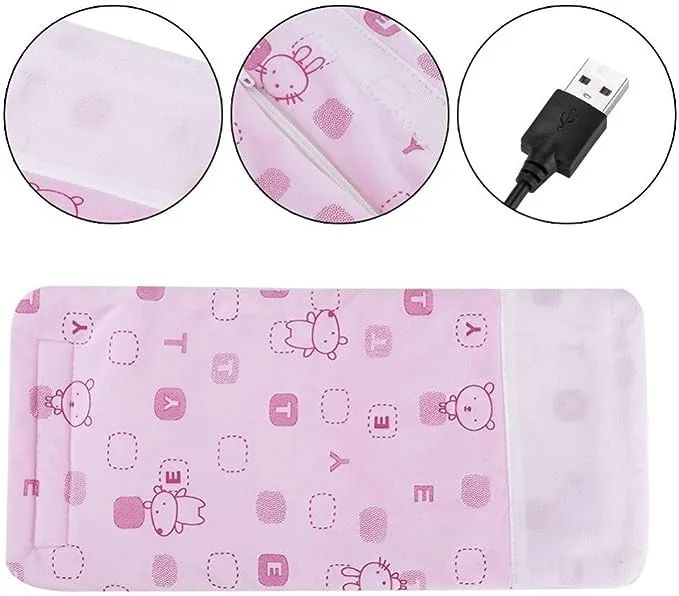USB Milk Bottle Warmer – Portable Baby Feeder & Beverage Heating Bag | Multifunction Mug, Coffee & Tea Warmer